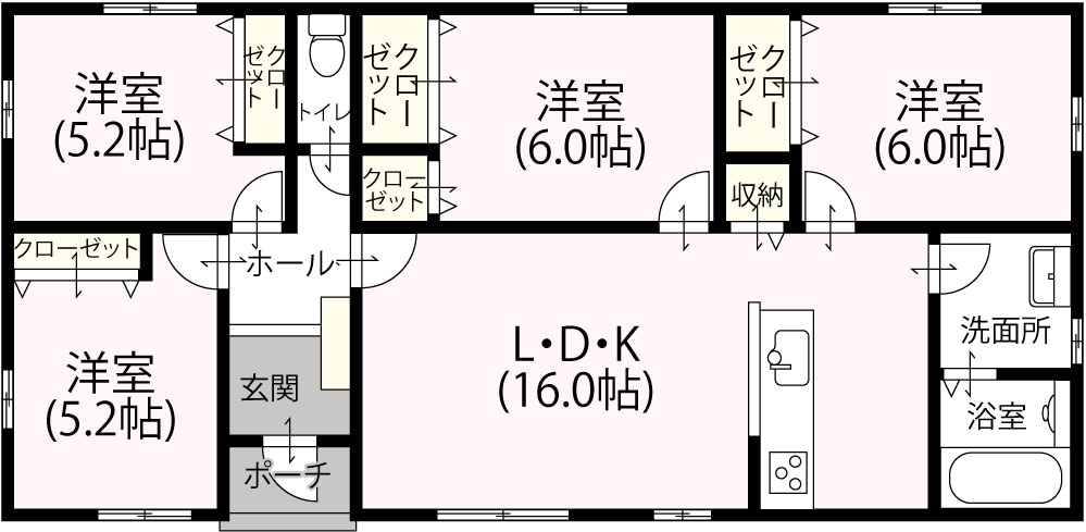 平屋4LDK　S-21　1,411万