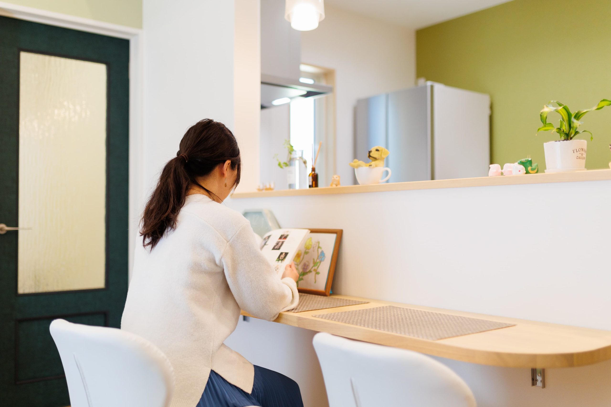 カフェ風のナチュラルなお家