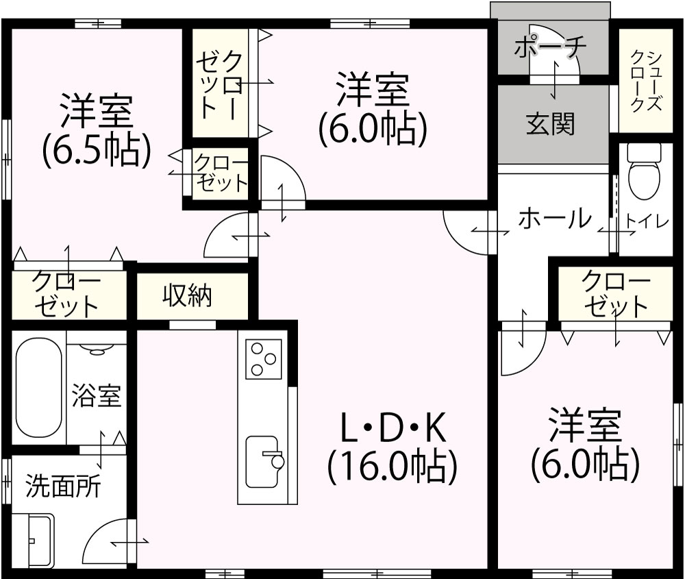 平屋3LDK　N-11　1,309万