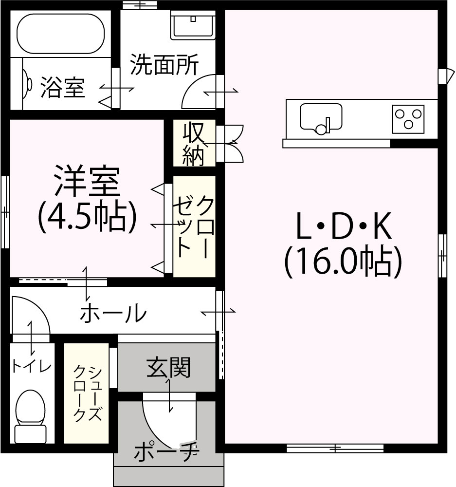 平屋1LDK　S-06　918万