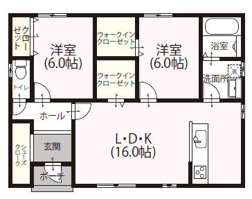 平屋1LDK　S-07　1,221万